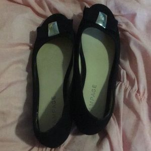 Black flats
